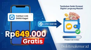Cairkan Link DANA Kaget Rp649.000 Gratis, Tambahan Saldo Dompet Digital Langsung Masuk!
