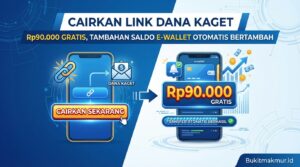 Cairkan Link DANA Kaget Rp90.000 Gratis, Tambahan Saldo E-Wallet Otomatis Bertambah