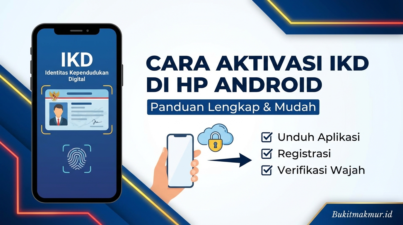 Cara Aktivasi IKD Identitas Kependudukan Digital di HP Android