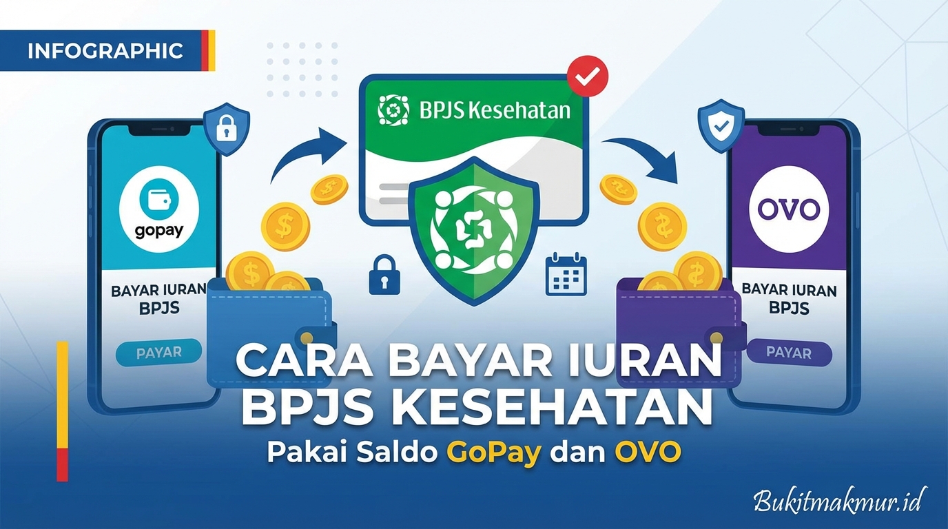 Cara Bayar Iuran BPJS Kesehatan Pakai Saldo GoPay dan OVO