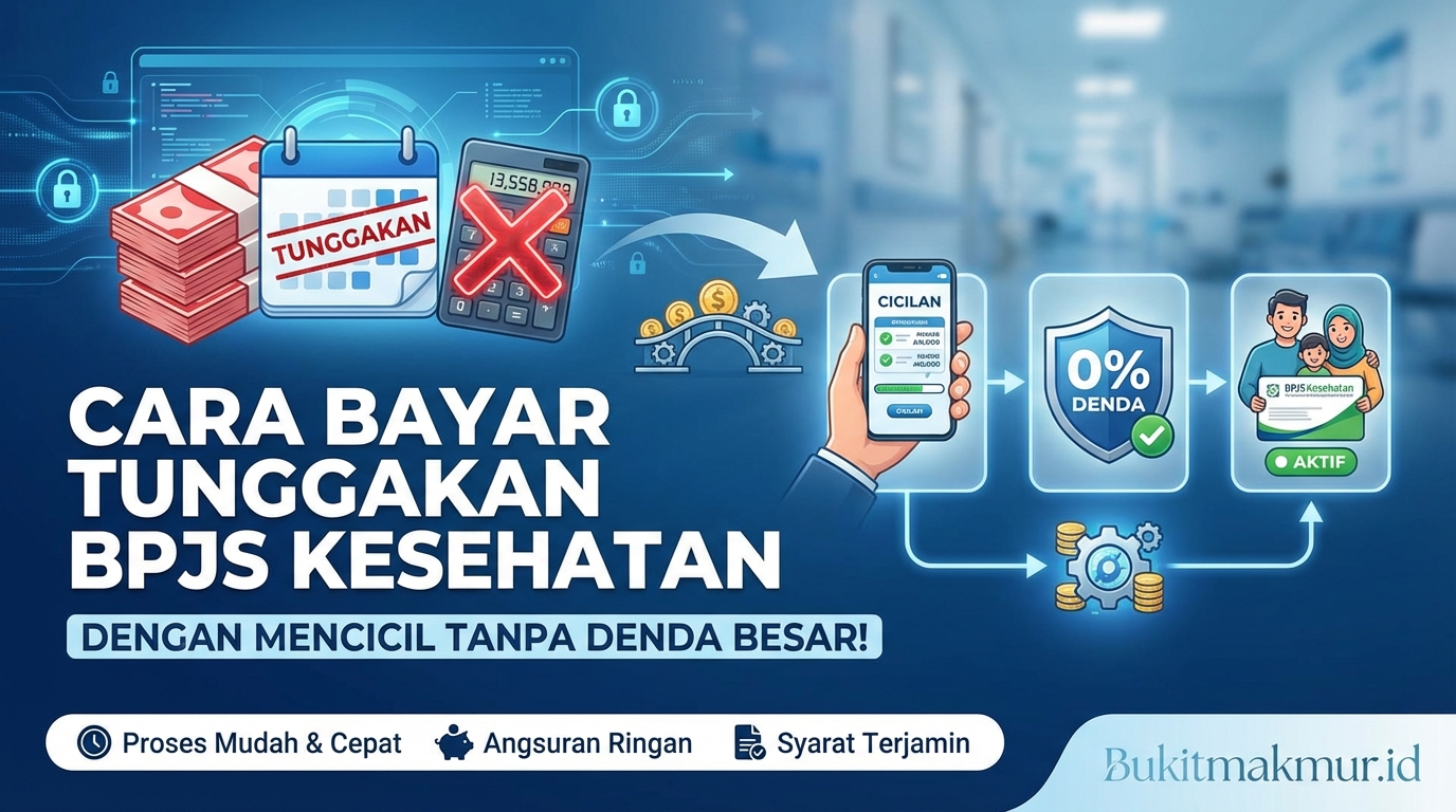 Cara Bayar Tunggakan BPJS Kesehatan dengan Mencicil Tanpa Denda Besar!