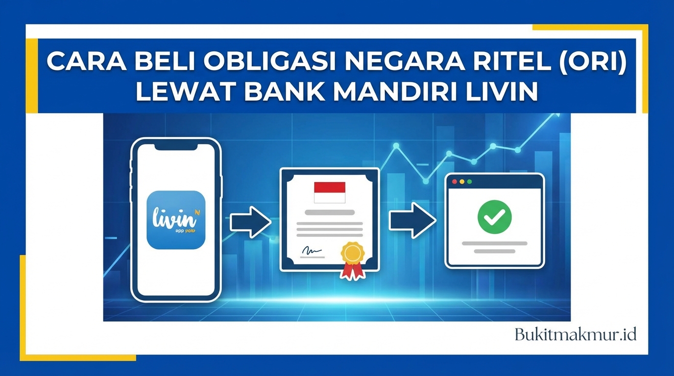 Cara Beli Obligasi Negara Ritel (ORI) Lewat Bank Mandiri Livin