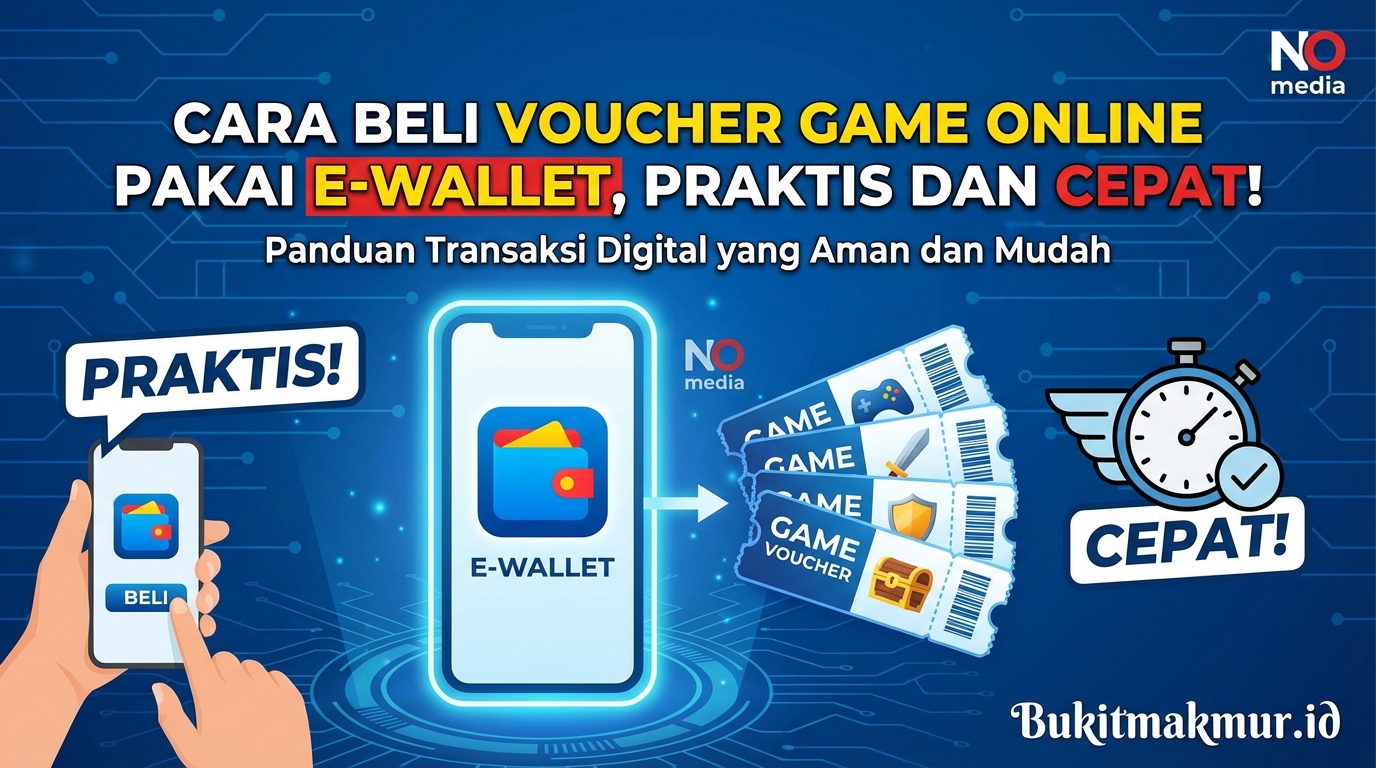 Cara Beli Voucher Game Online Pakai E-Wallet, Praktis dan Cepat!