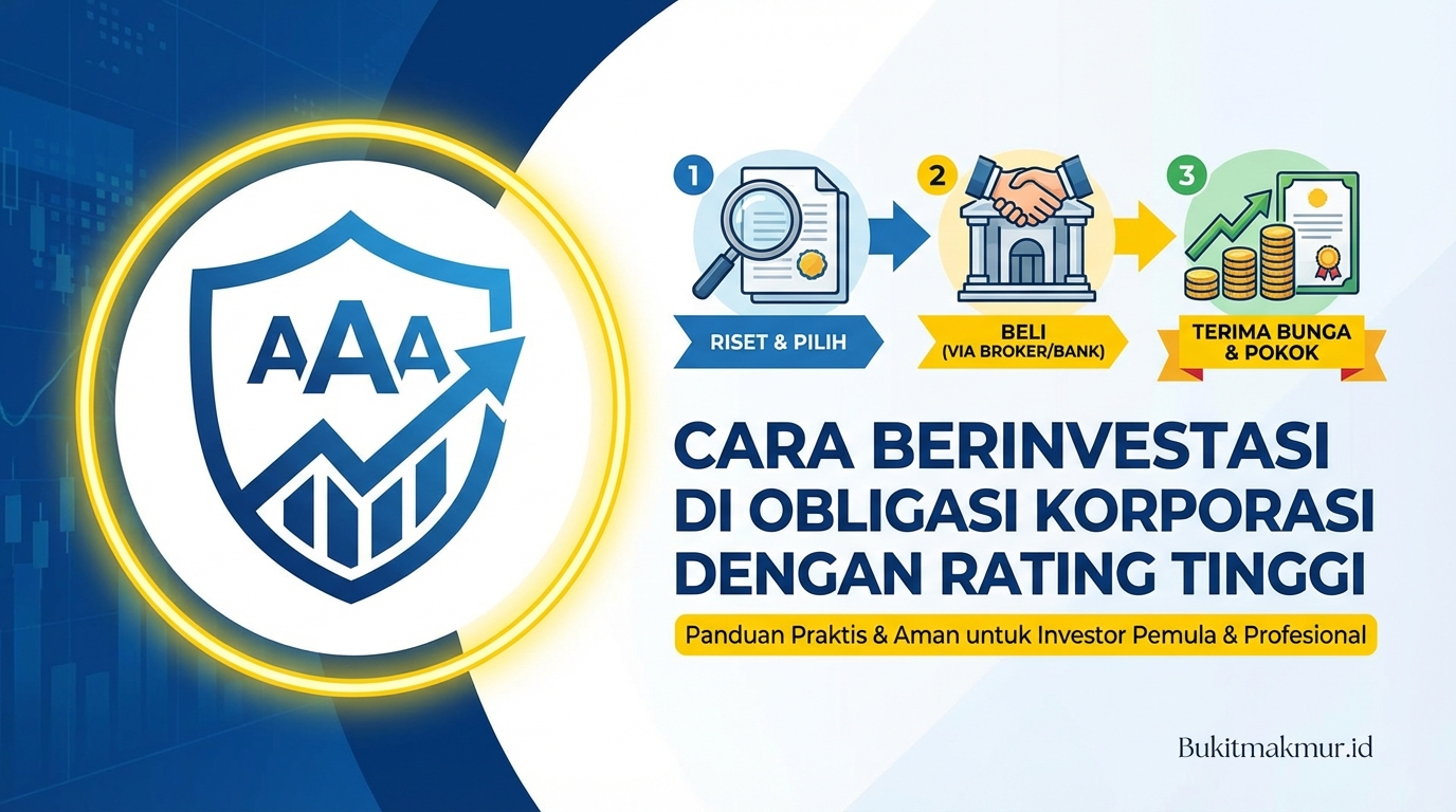 Cara Berinvestasi di Obligasi Korporasi dengan Rating Tinggi