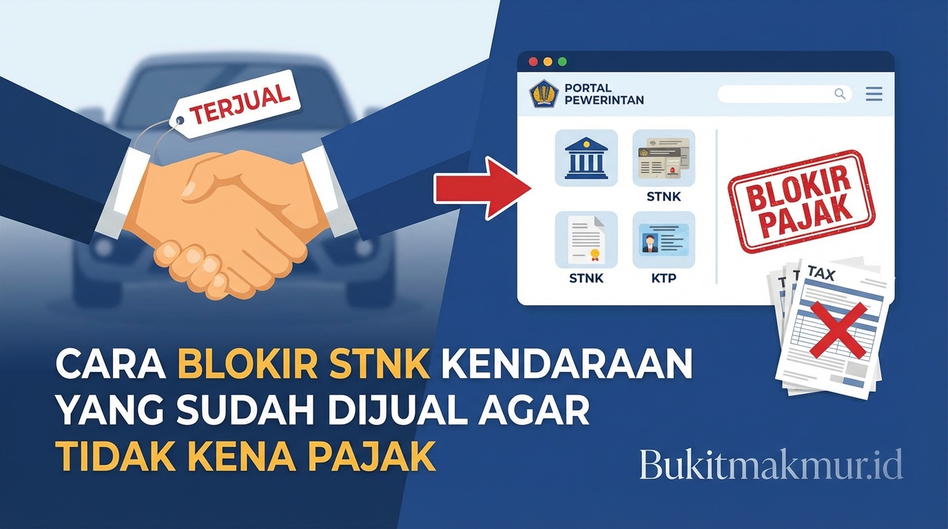 Cara Blokir STNK Kendaraan yang Sudah Dijual Agar Tidak Kena Pajak