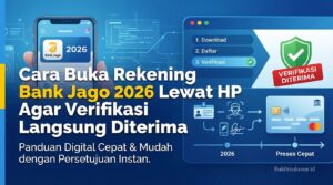 Cara Buka Rekening Bank Jago 2026 Lewat HP Agar Verifikasi Langsung Diterima