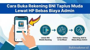 Cara Buka Rekening BNI Taplus Muda Lewat HP Bebas Biaya Admin
