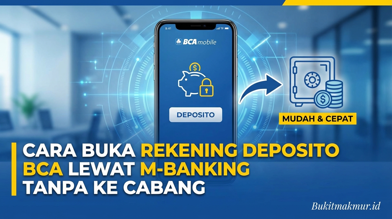 Cara Buka Rekening Deposito BCA Lewat M-Banking Tanpa ke Cabang