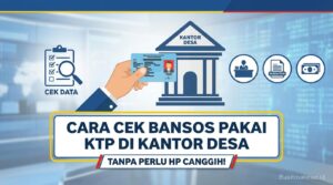 Cara Cek Bansos Pakai KTP di Kantor Desa Tanpa Perlu HP Canggih