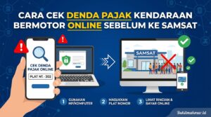 Cara Cek Denda Pajak Kendaraan Bermotor Online Sebelum ke Samsat