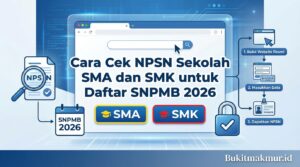 Cara Cek NPSN Sekolah SMA dan SMK untuk Daftar SNPMB 2026