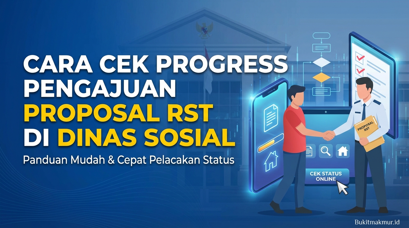 Cara Cek Progress Pengajuan Proposal RST di Dinas Sosial