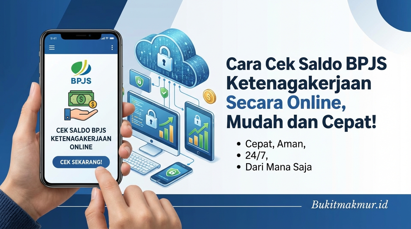 Cara Cek Saldo BPJS Ketenagakerjaan Secara Online, Mudah dan Cepat!