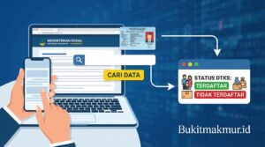 Cara Cek Status DTKS Lewat NIK KTP di Website Kemensos