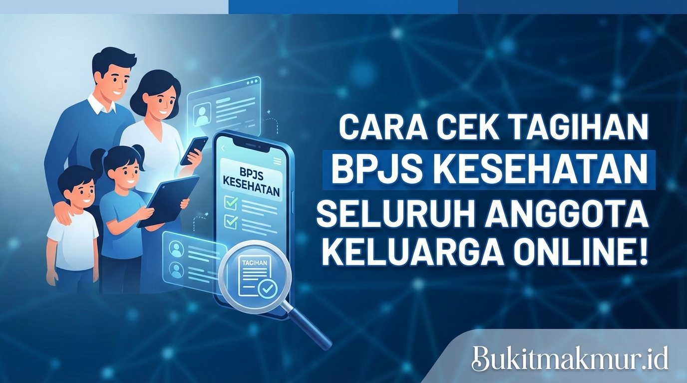 Cara Cek Tagihan BPJS Kesehatan Seluruh Anggota Keluarga Online!