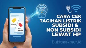 Cara Cek Tagihan Listrik Subsidi dan Non Subsidi Lewat HP