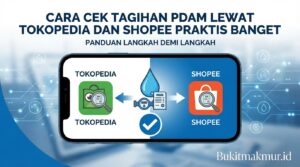 Cara Cek Tagihan PDAM Lewat Tokopedia dan Shopee Praktis Banget
