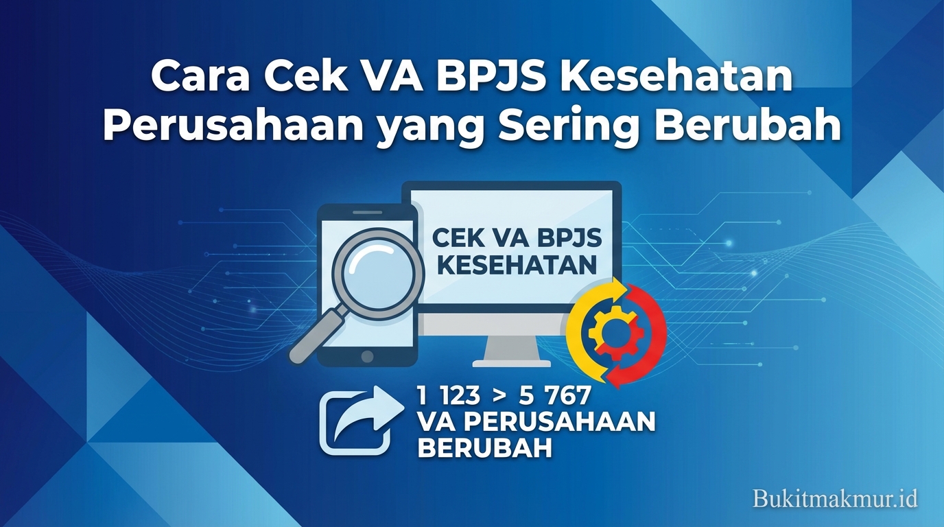 Cara Cek VA BPJS Kesehatan Perusahaan yang Sering Berubah