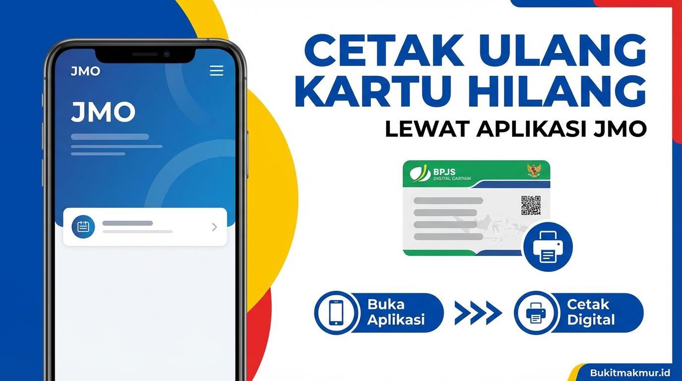 Cara Cetak Ulang Kartu BPJS Ketenagakerjaan yang Hilang Lewat Aplikasi JMO