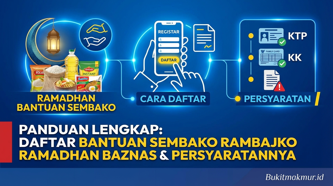 Cara Daftar Bantuan Sembako Ramadhan dari Baznas dan Persyaratannya
