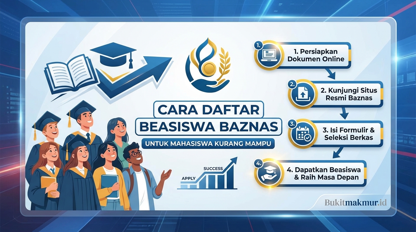 Cara Daftar Beasiswa Baznas untuk Mahasiswa Kurang Mampu