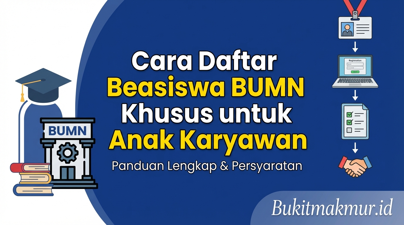 Cara Daftar Beasiswa BUMN Khusus untuk Anak Karyawan