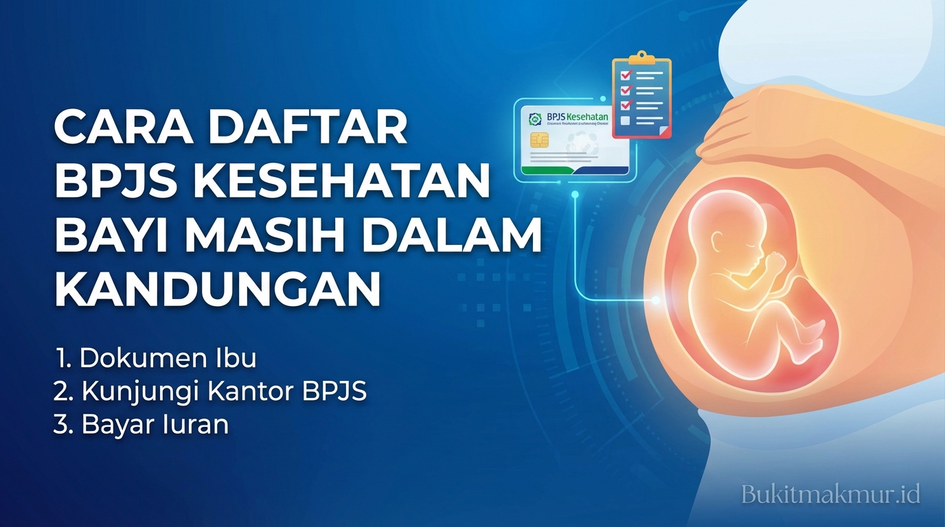 Cara Daftar BPJS Kesehatan Bayi Masih dalam Kandungan