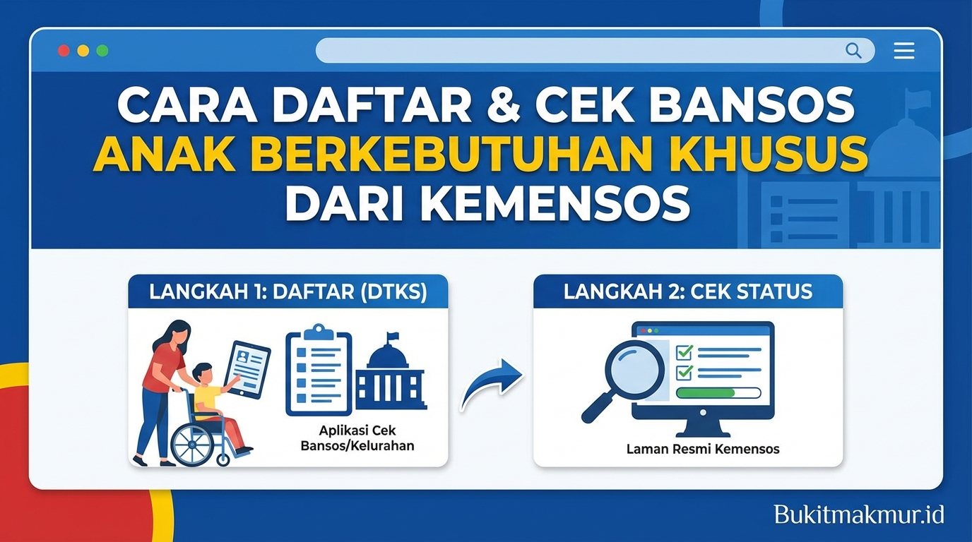 Cara Daftar dan Cek Bansos untuk Anak Berkebutuhan Khusus dari Kemensos