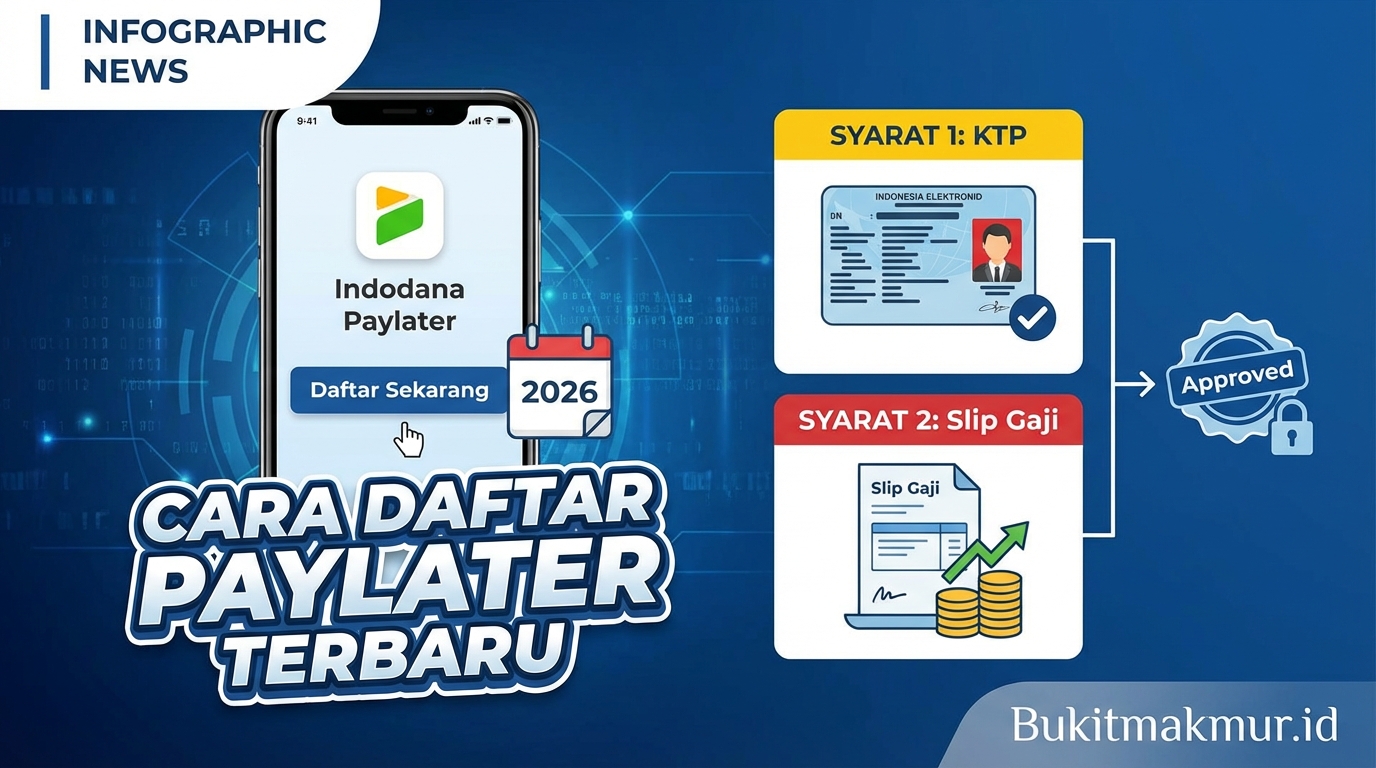 Cara Daftar Indodana Paylater Syarat KTP dan Slip Gaji Terbaru 2026