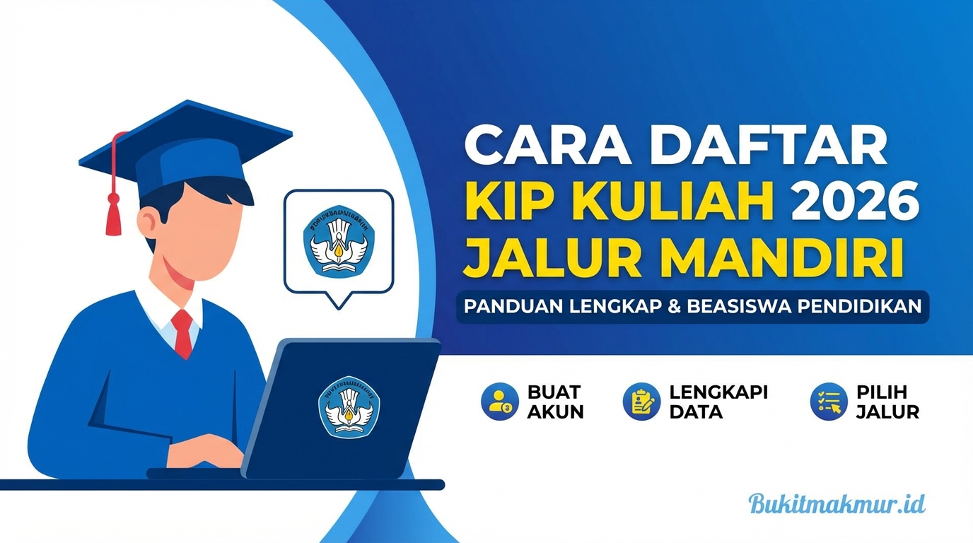 Cara Daftar KIP Kuliah 2026 untuk Calon Mahasiswa Jalur Mandiri