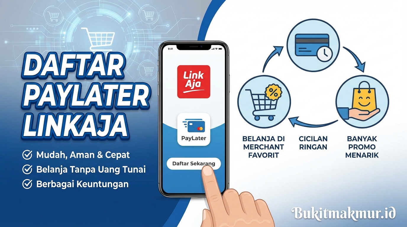 Cara Daftar LinkAja Paylater Syarat dan Keuntungannya untuk Belanja