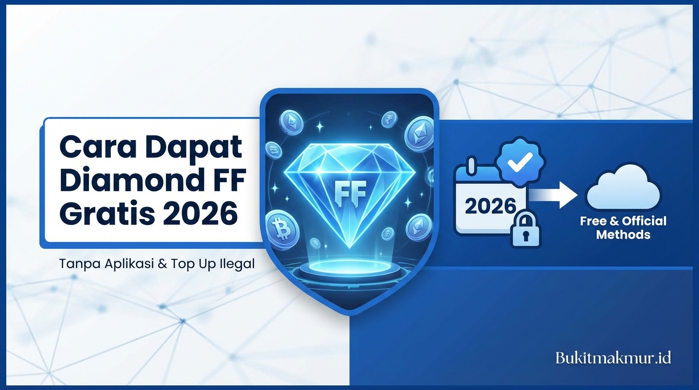 Cara Dapat Diamond FF Gratis 2026 Tanpa Aplikasi dan Top Up Ilegal