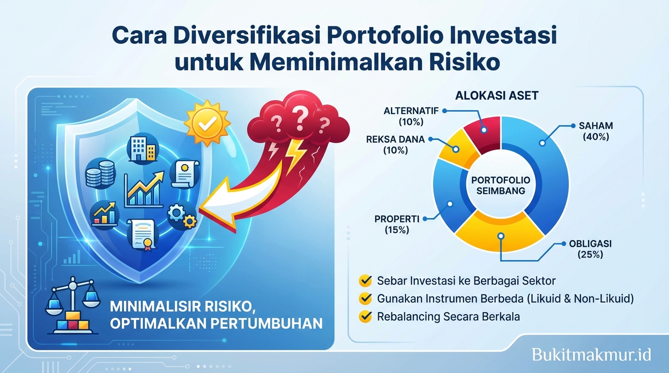 Cara Diversifikasi Portofolio Investasi untuk Meminimalkan Risiko
