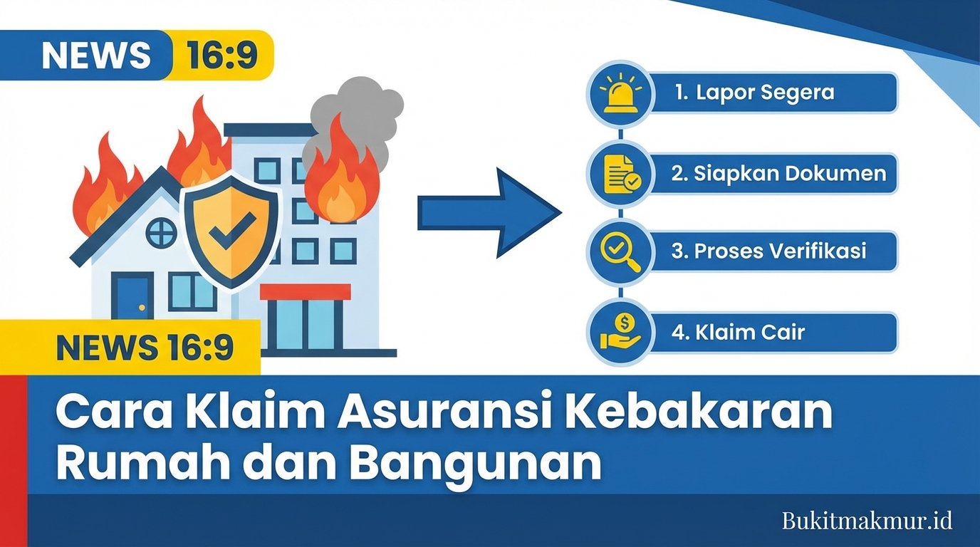 Cara Klaim Asuransi Kebakaran Rumah dan Bangunan