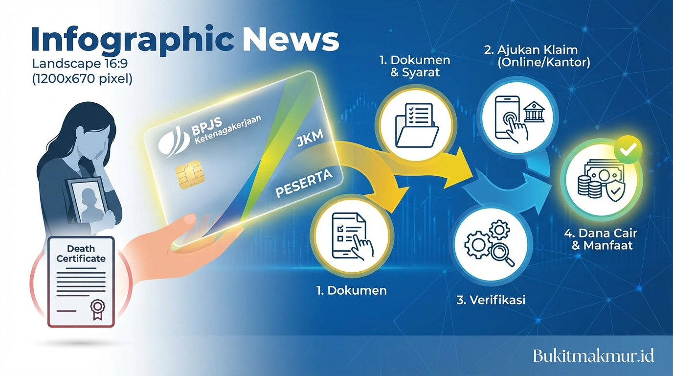 Cara Klaim JKM BPJS Ketenagakerjaan Jika Suami Meninggal
