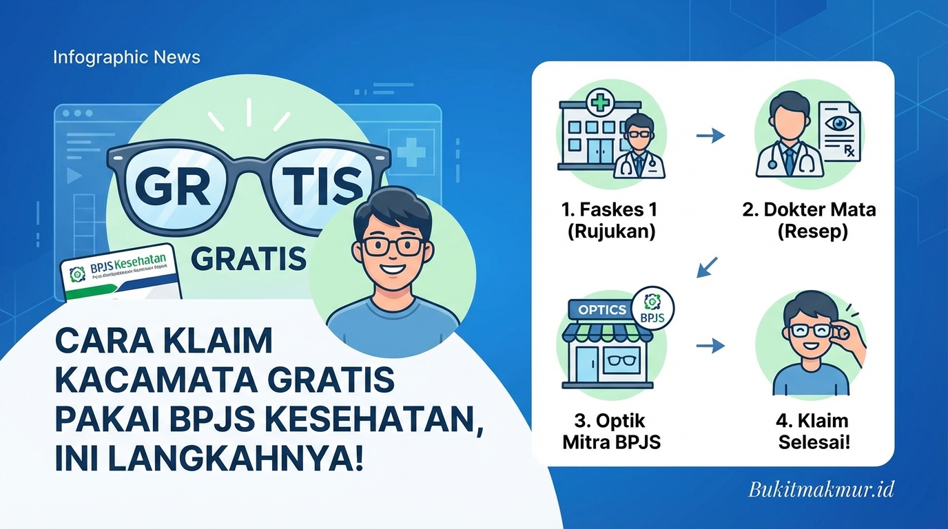 Cara Klaim Kacamata Gratis Pakai BPJS Kesehatan, Ini Langkahnya!