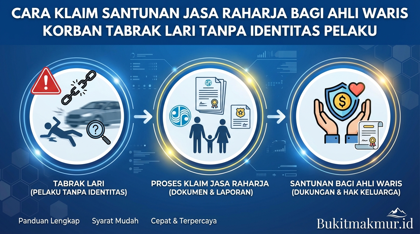 Cara Klaim Santunan Jasa Raharja Bagi Ahli Waris Korban Tabrak Lari Tanpa Identitas Pelaku