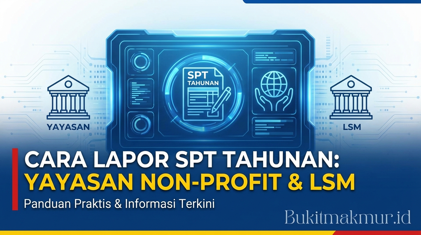 Cara Lapor SPT Tahunan Yayasan Non-Profit dan Lembaga Swadaya Masyarakat (LSM)