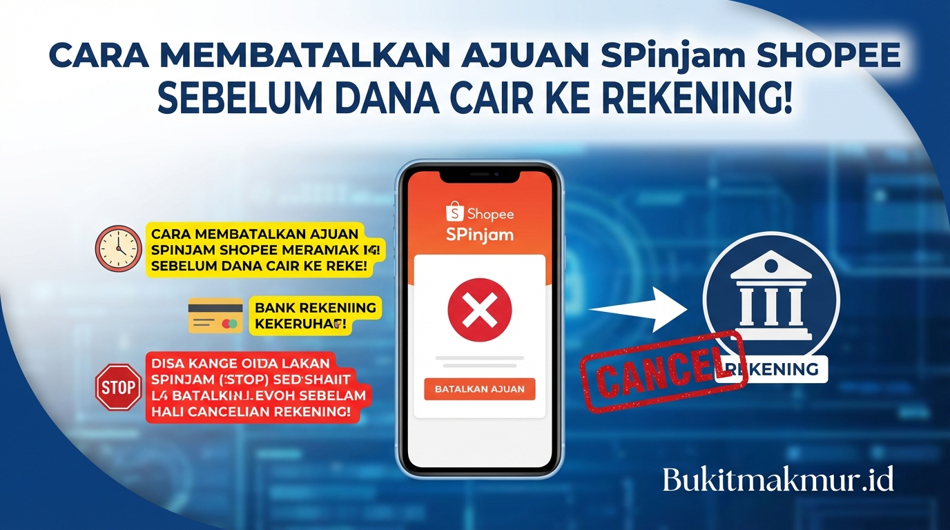 Cara Membatalkan Ajuan SPinjam Shopee Sebelum Dana Cair ke Rekening!
