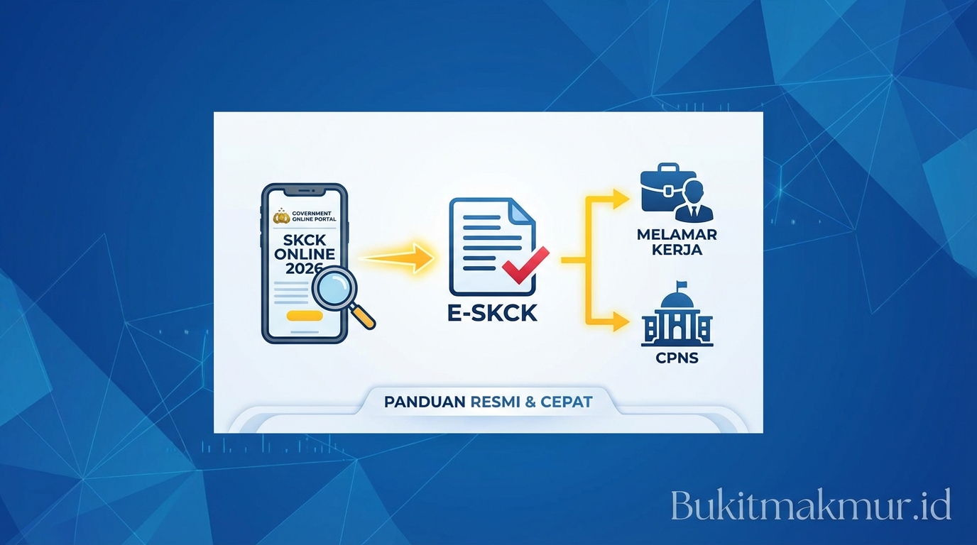 Cara Membuat SKCK Online 2026 untuk Melamar Kerja dan CPNS