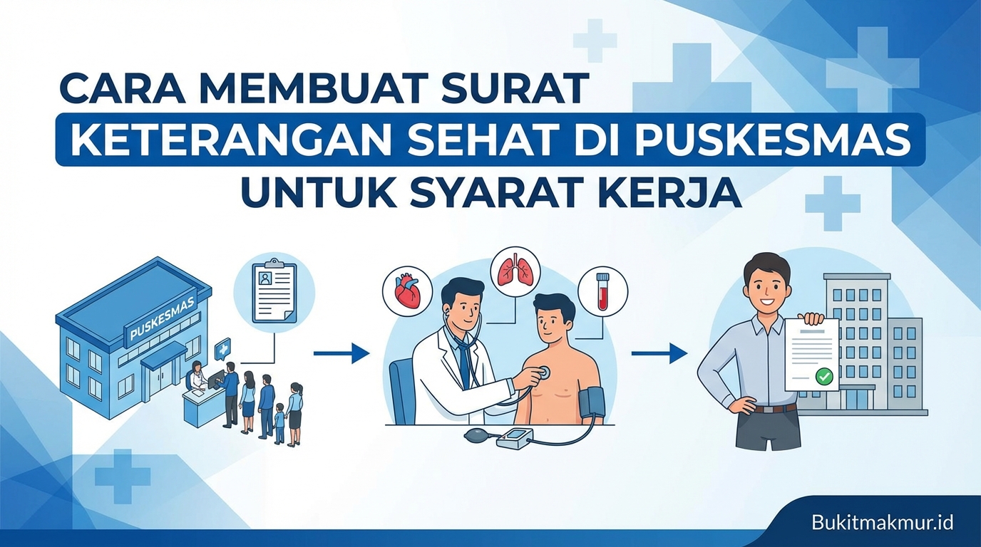 Cara Membuat Surat Keterangan Sehat di Puskesmas untuk Syarat Kerja