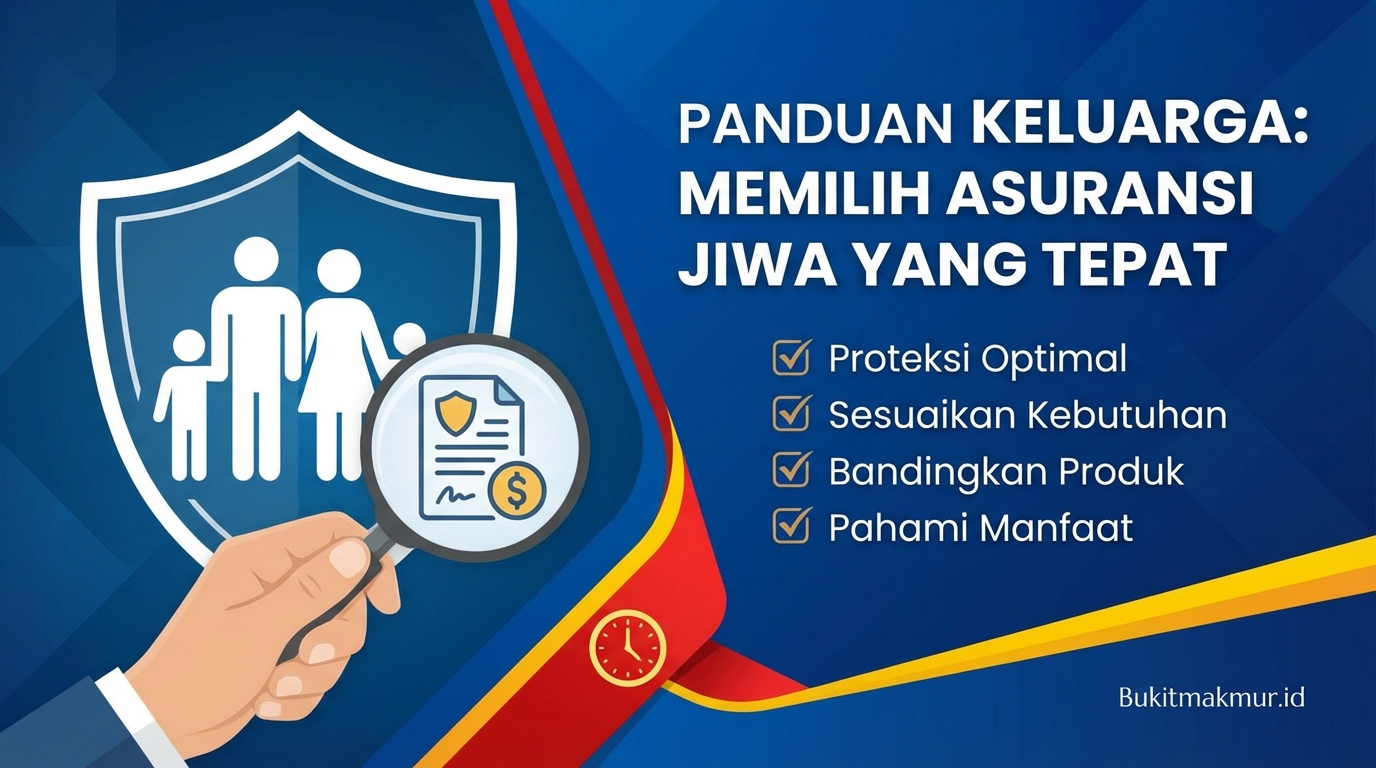 Cara Memilih Asuransi Jiwa yang Tepat untuk Kepala Keluarga