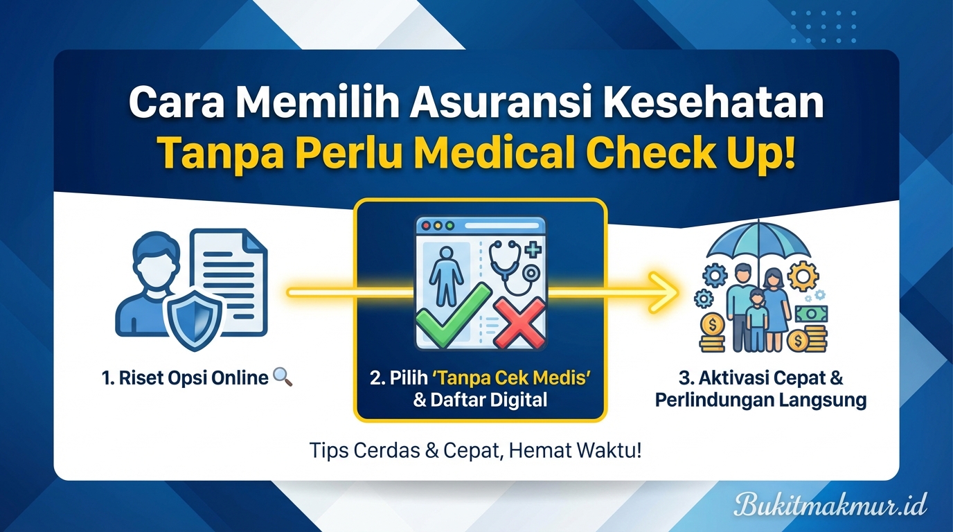 Cara Memilih Asuransi Kesehatan Tanpa Perlu Medical Check Up!