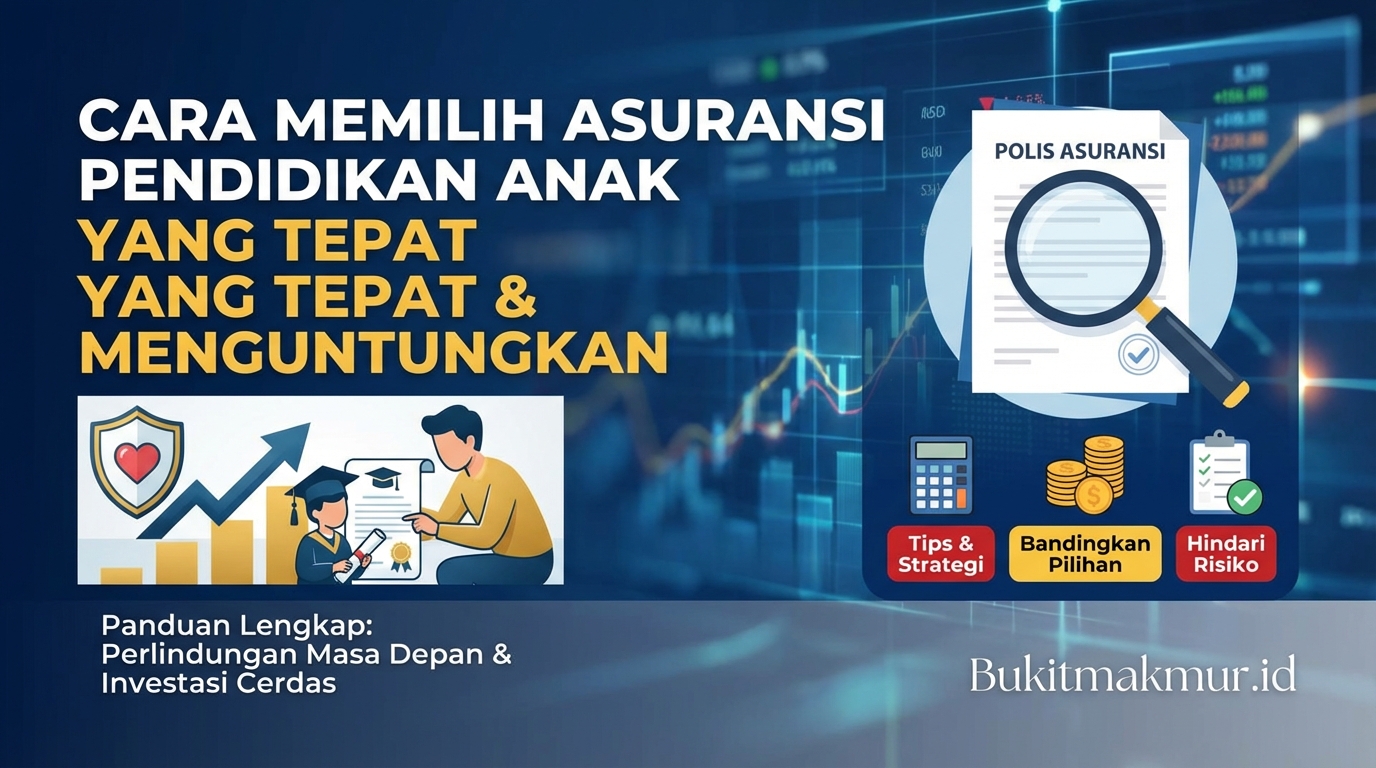 Cara Memilih Asuransi Pendidikan Anak yang Tepat dan Menguntungkan