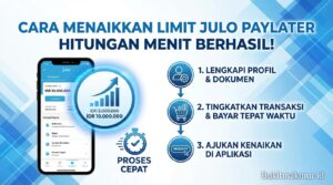 Cara Menaikkan Limit Julo Paylater Hitungan Menit Berhasil!