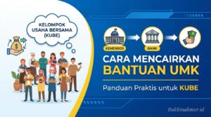 Cara Mencairkan Bantuan UMK Kemensos untuk Kelompok Usaha Bersama