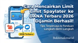 Cara Mencairkan Limit Spaylater ke DANA Terbaru 2026 Dijamin Berhasil!