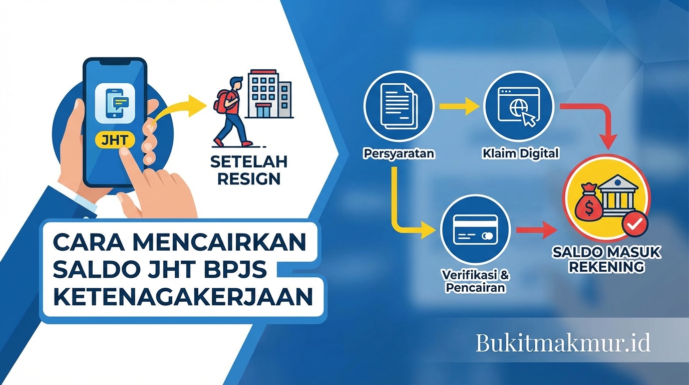 Cara Mencairkan Saldo JHT BPJS Ketenagakerjaan Setelah Resign