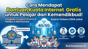 Cara Mendapat Bantuan Kuota Internet Gratis untuk Pelajar dari Kemendikbud!