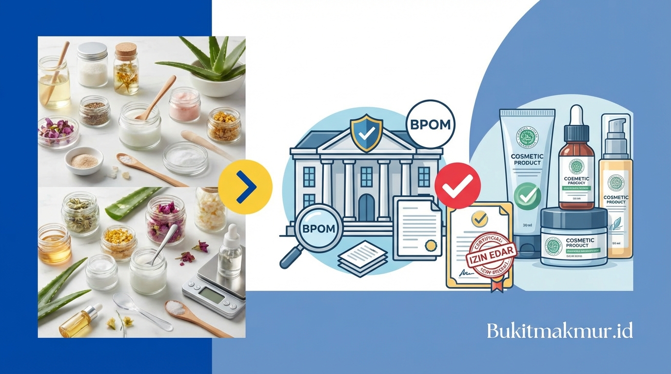 Cara Mendapatkan Izin Edar BPOM untuk Produk Kosmetik Racikan Skala Industri Rumahan